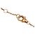Bracciale Cartier Trinity con ciondolo - vista 4