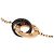 Bracciale Cartier Love Circle in ceramica nera e diamanti - vista 2