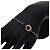 Bracciale Cartier Love Circle in ceramica nera e diamanti - vista 5