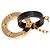 Bracciale Cartier Love Circle in ceramica nera e diamanti - vista 6