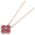 Van Cleef & Arpels Vintage Alhambra Halskette in 18K Roségold  - Ansicht 1