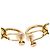 Orecchini lunghi Cartier Trinity in oro 18K - vista 3