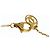 Bracciale con charm Cartier in oro giallo 18K - vista 3