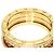 Bulgari Bvlgari B-zero1 Rock Edge Diamond Ring mit 2 Bändern - Ansicht 5