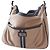Borsa a tracolla Burberry Black Label in tela Marrone Bianco Blu Beige