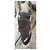 Borsa a tracolla Burberry Black Label in tela Marrone Bianco Blu Beige - vista 17