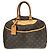 Louis Vuitton Deauville Monogram Canvas 34 Braun