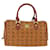 MCM Visetos logogramme Leather Marrone  - vista 1