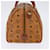 MCM Visetos logogramme Leather Marrone  - vista 4