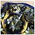 Gianni Versace Foulard Seta Barocco Anni 90 Nero Blu D'oro - vista 16