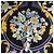 Gianni Versace Foulard Seta Barocco Anni 90 Nero Blu D'oro - vista 8