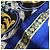 Gianni Versace Foulard Seta Barocco Anni 90 Nero Blu D'oro - vista 9