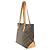 Louis Vuitton Cabas Piano Monogram Canvas medium Marrone - vista 4