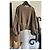 Munthe Plus Simonsen Sudadera corta PLU marrón efecto tie-dye Castaño Marrón oscuro - vista 6