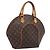 Louis Vuitton Ellipse Monogram MM Marrone