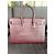 Saint Laurent Bo Mini Sac de Jour Borsa in Pelle Grana Grossa Bordò - vista 7