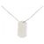 Tiffany & Co Collana Placca Militare Tiffany Coin Edge