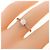 Cartier 1895 Platinbandring - Ansicht 5