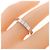 Anello Cartier Lanieres 1P in oro bianco - vista 5
