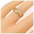 Anello Cartier Love in oro rosa - vista 4