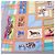 Hermès Foulard Hermes Carre 90 Correspondance Marrone Multicolore - vista 10