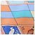 Hermès Foulard Hermes Carre 90 Correspondance Marrone Multicolore - vista 5
