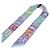 Hermès Hermes Twilly Le Boubou H Ribbon Scarf Muffler Blu Multicolore - vista 3