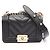 Borsa a tracolla Chanel Boy Mini Chevron V-stitch Nero