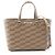 Everyday Borsa a mano 2-Way Balenciaga BB Monogram Small Shopper Marrone