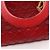 Borsa Christian Dior Dior Lady Large in pelle rossa Rosso - vista 11