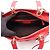 Borsa Christian Dior Dior Lady Large in pelle rossa Rosso - vista 3