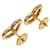 Hermès Boucles d'oreilles puces Hermes Chaine d'Ancre Heart  - vue 2