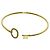 Pulsera rígida Tiffany & Co. de oro amarillo 18K con llave ovalada