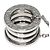 Bulgari Collana BVLGARI B-zero1 in oro bianco 18K - vista 6