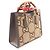 Bolso de mano 2-Way Gucci Diana Jumbo GG Castaño Beige - vista 2