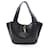 Sac Tote Yves Saint Laurent en cuir noir  - vue 1