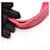 Sac Tote Yves Saint Laurent en cuir rose  - vue 12