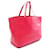 Sac Tote Yves Saint Laurent en cuir rose  - vue 2