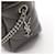 Sac à épaule en cuir gris Yves Saint Laurent Marron  - vue 6