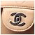 Borsa a tracolla Chanel Large Matelassé in pelle d'agnello rosa - vista 12