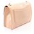 Borsa a tracolla Chanel Large Matelassé in pelle d'agnello rosa - vista 2