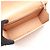 Borsa a tracolla Chanel Large Matelassé in pelle d'agnello rosa - vista 3