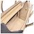 Céline Borsa a mano Celine Luggage Micro Shopper Beige - vista 3
