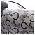 Céline Borsa a tracolla Celine C Macadam Carriage Hardware Marrone Blu navy - vista 10