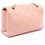 Borsa a spalla Chanel Matelassé Logo Rosa - vista 2