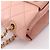 Borsa a spalla Chanel Matelassé Logo Rosa - vista 8