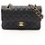Borsa a tracolla Chanel Matelassé Double Flap Nero