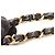 Borsa a tracolla Chanel Matelassé Double Flap Nero - vista 11