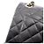 Borsa a tracolla Chanel Matelassé Double Flap Nero - vista 11