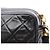 Borsa a tracolla Chanel Matelassé con frange e catena Nero - vista 6